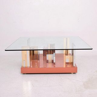 Modern Paul Evans City Scape Coffee Table