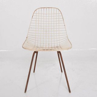 Set of Three Wire Chairs DKX 5 by Ray & Charles Eames Designed in 1951