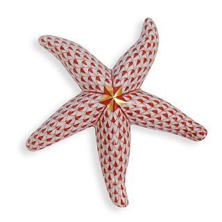 Herend Porcelain Fishnet Starfish