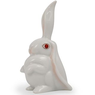 Herend Porcelain Rabbit Figurine