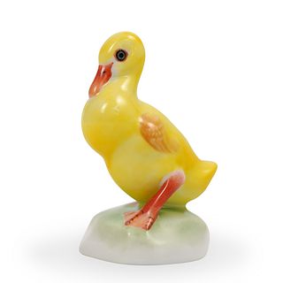 Herend Porcelain Duckling Figurine