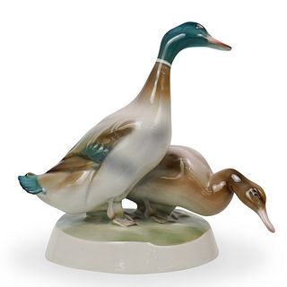 Zsolnay Hand Painted Porcelain Figurine