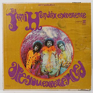 Jimi Hendrix Signed LP Album