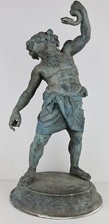 Grand Tour Bronze of Drunken Silenus.