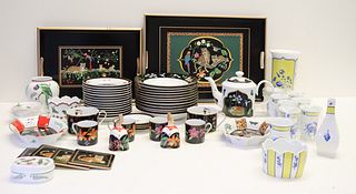 Grouping of Lynn Chase Porcelain China