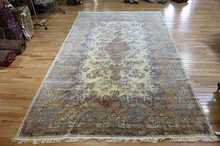 Palace Size And Finely Hand Woven Kerman Carpet