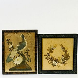 Two Small Framed Works