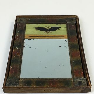 Small Country Paint-decorated Mirror