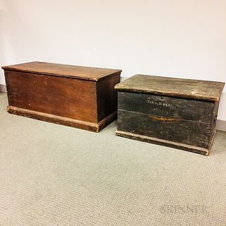 Two Pine Chests