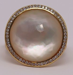 JEWELRY. Ippolita "Lollipop" 18kt Gold and Mother