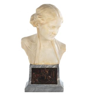 Valmore Gemignani, Young Beauty Marble Bust