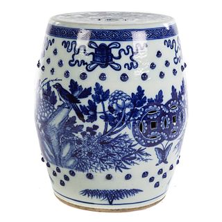 Chinese Export Porcelain Garden Seat