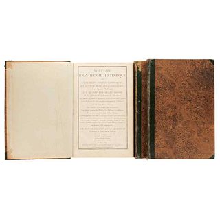 Delafosse, Jean Charles. Nouvelle Iconologie Historique ou Attrbuts Hierogliphyques... les quatre Éléments. Paris: 1771. Pieces: 3.