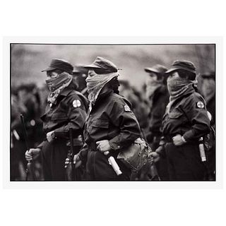 PEDRO VALTIERRA, Ejército militar de guerrilleros zapatistas, 1994, Signed, Digital Print, 19.6 x 27.5" (50 x 70 cm)