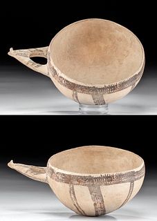 Bronze Age Holy Land Painted Pottery Dipper