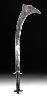 Early 19th C. Nepalese / Indian Steel Sword - Kora