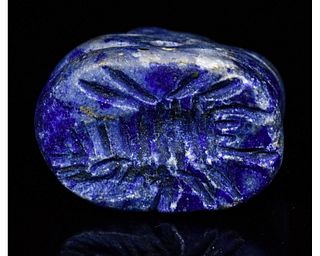 SASSANIAN STONE CARVED SEAL BEAD