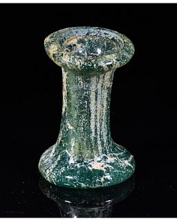 ROMANO-EGYPTIAN GLASS FLASK