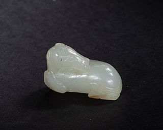 Chinese Jade Carved Horse, 18–19th Century