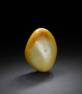 Chinese Hetian Jade Toggle, Qing