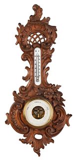 Black Forest Carved Barometer