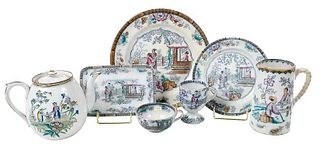 107 Pieces Ironstone Service, Chinese Pattern