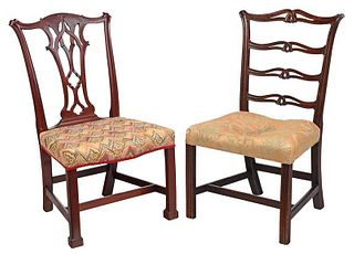 Period Philadelphia Chippendale Side Chair 