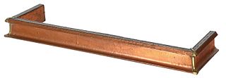 Art Nouveau Copper Fender