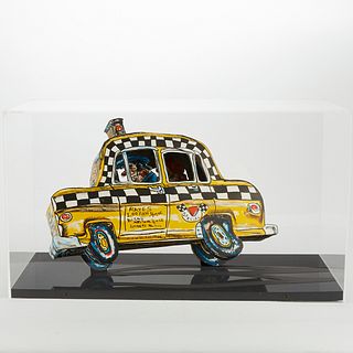 Red Grooms "Ruckus Taxi"  3-D Lithograph Sculptur
