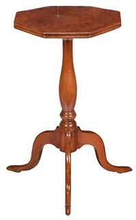 Historic Virginia Federal Walnut Candle Stand