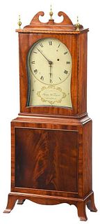 Fine Federal Aaron Willard Shelf Clock