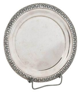 Hayden and Gregg Coin Silver Plate
