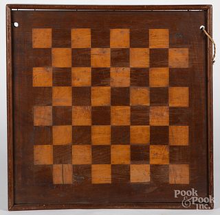 Two Parquetry gameboards, late 19th c.
