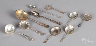 Sterling silver serving utensils, 15 ozt.