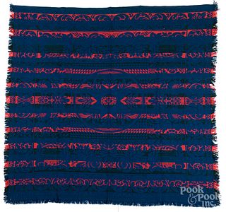 Two American coverlets, 19th c.