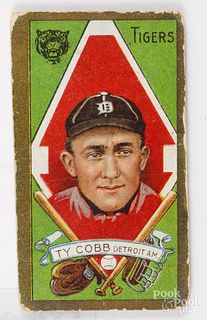 Ty Cobb tobacco baseball card, by Honest Long Cut
