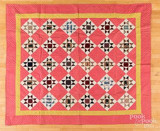 Pieced quilt, late 19th c.