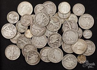US silver coins, 11.3 ozt.