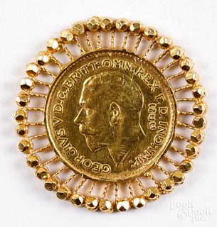 1925 George V gold sovereign