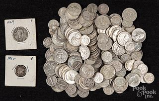 US silver coins, 25.2 ozt., etc.