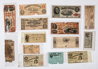 Paper currency and certificates