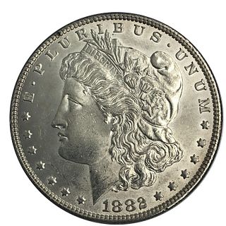 1882 Morgan Morgan Silver Dollar