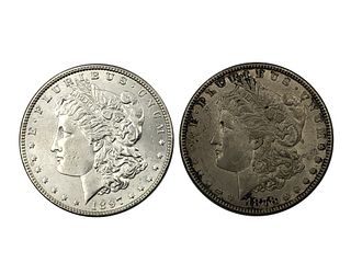 1878 and 1897 Morgan Silver Dollar Coin Lot