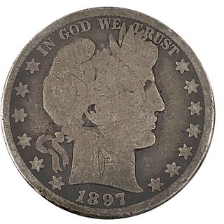 1897-O Barber Half Dollar Coin