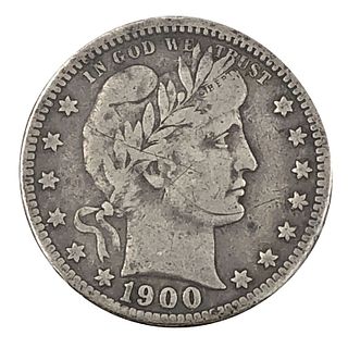 1900-O Barber Quarter Dollar