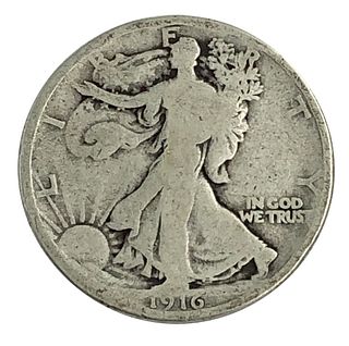 1916 Walking Liberty Half Dollar