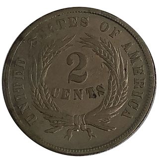 1864 Two cent Coin