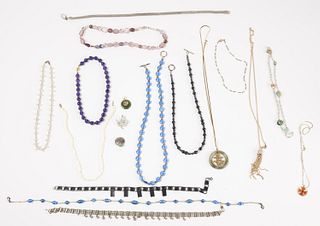 Lot of Costume Jewelry and Beads