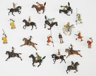 Lot of 17 Britains Lead Figures