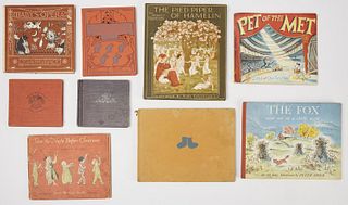 Nine Vintage Children's Books